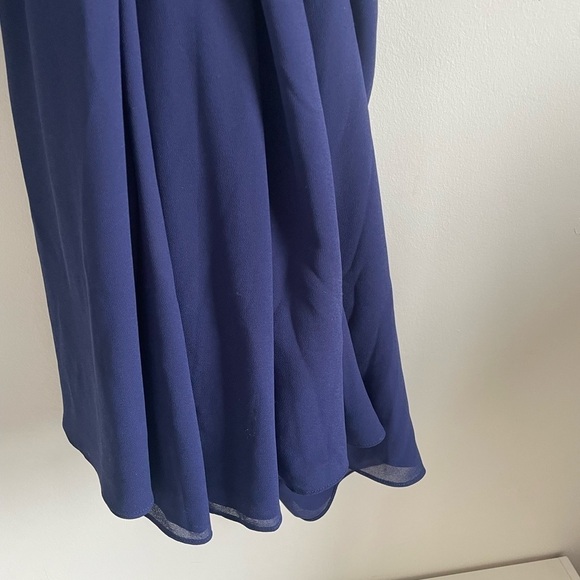 Lulu's Navy Lace Maxi Dress - Picture 9 of 12